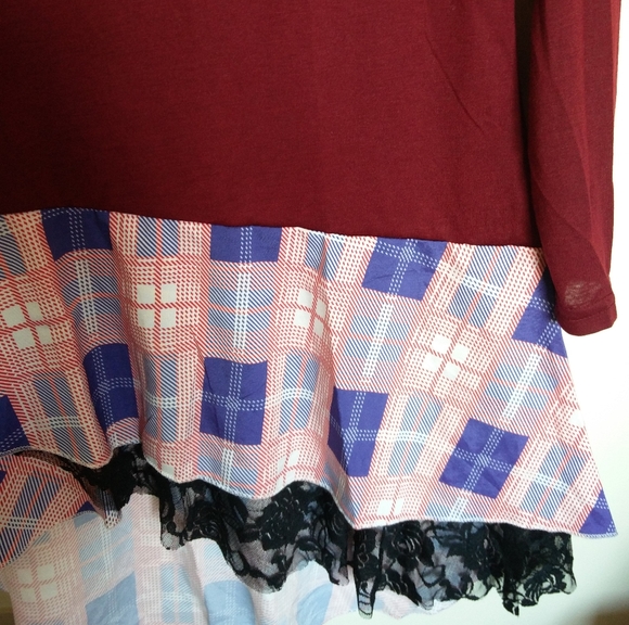 Beautiful Long Sleeve Dress/ Long Top, M - Picture 4 of 7